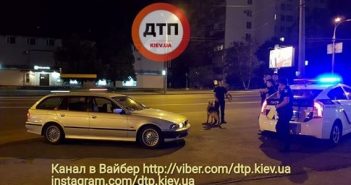 В Киеве полиция во время погони устроила ДТП